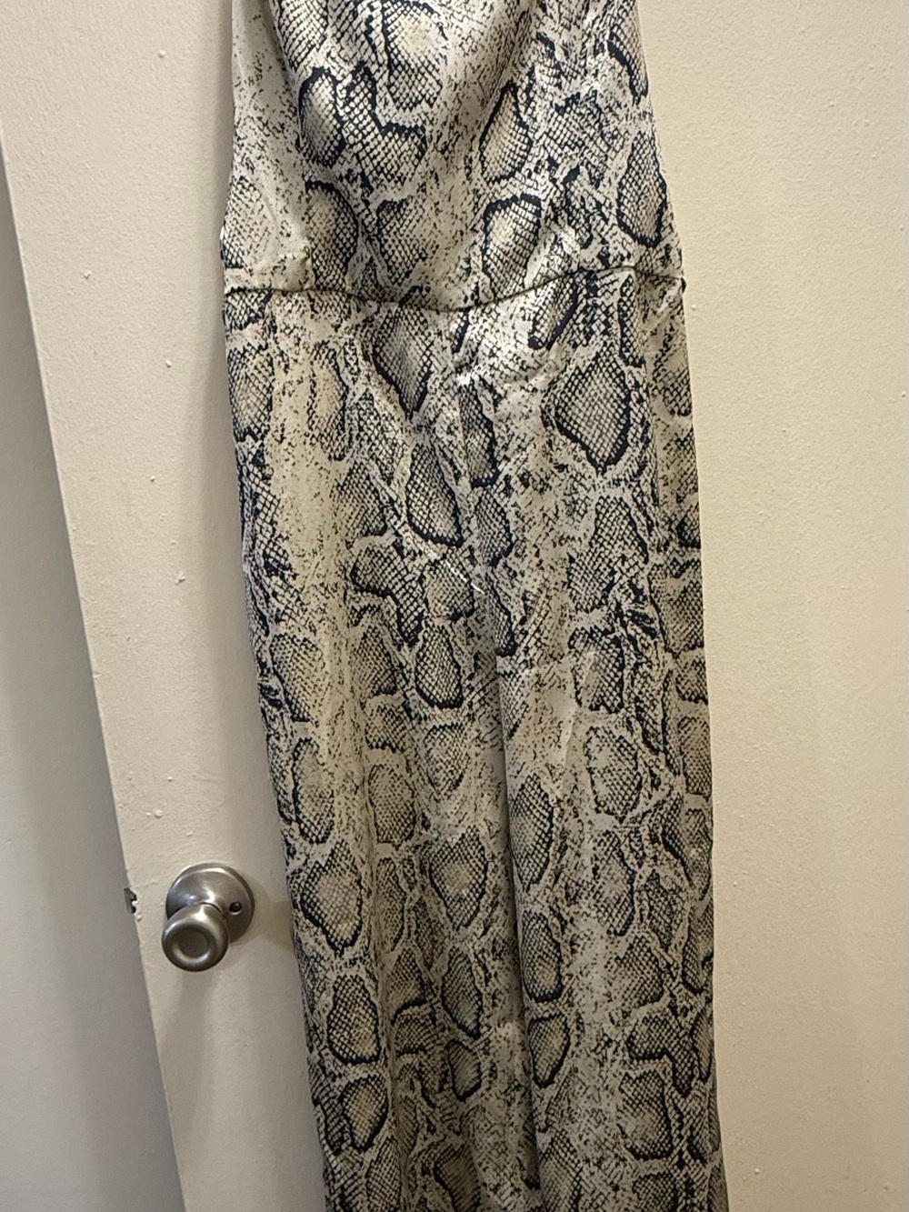 Urban Outfitters Snake Print Spaghetti Strap Jumpsuit - Picture 2 of 5